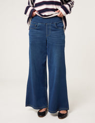 Multi Stretch Wide Leg Jeans
