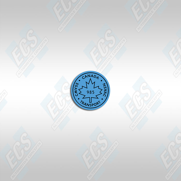Canada Transport Decal (General Motors)