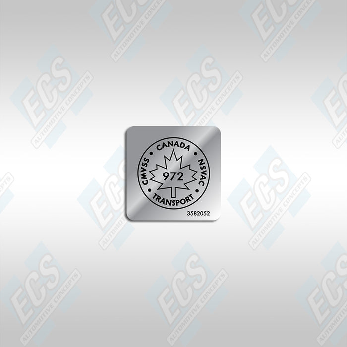 Canada Transport Decal (Mopar)
