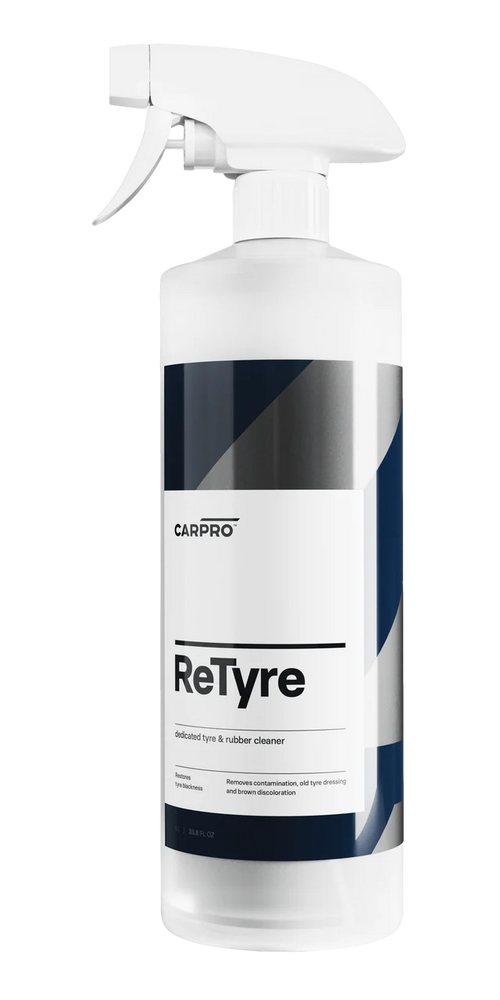 CARPRO ReTyre Tire & Rubber Cleaner 1 Liter (34oz) *New* - Detailing Connect