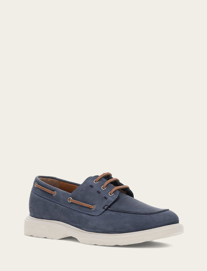 Connor Boat Shoe - Indigo - Hero
