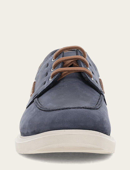 Connor Boat Shoe - Indigo - Front