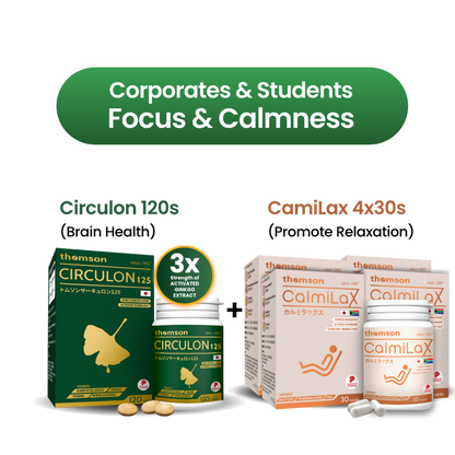 Corporates & Students - Focus & Relaxation Thomson Health SG