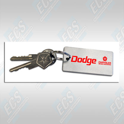 Dodge/Plymouth Custom Car Metal Key Tags (Specific Date & Actual VIN Number on Minature VIN)