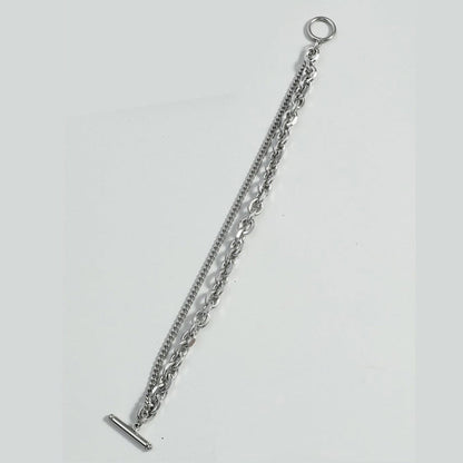 DUAL LINK Minimal Bracelet