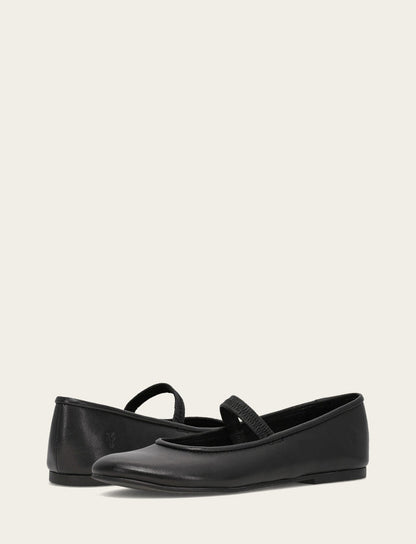 Emma Elastic Mary Jane - Black - Pair