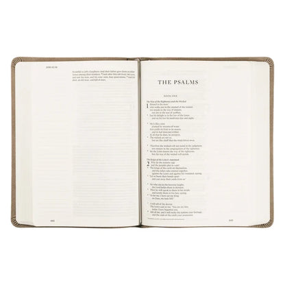 ESV Large Print Journaling Bible : Nara Theme