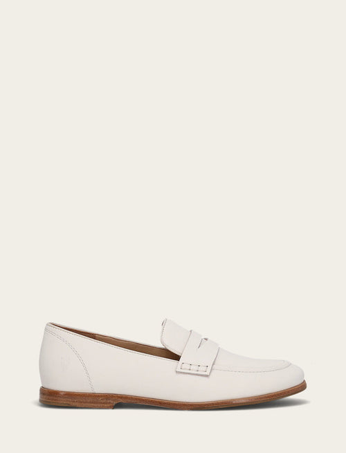 Faith Loafer - White - Outside