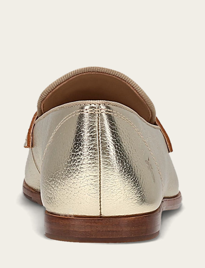 Faith Loafer - Light Gold - Back