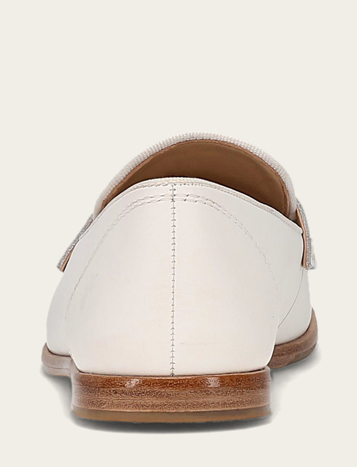 Faith Loafer - White - Back