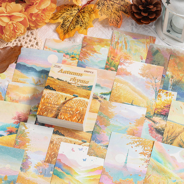 Four Seasons Paper Book 200pcs