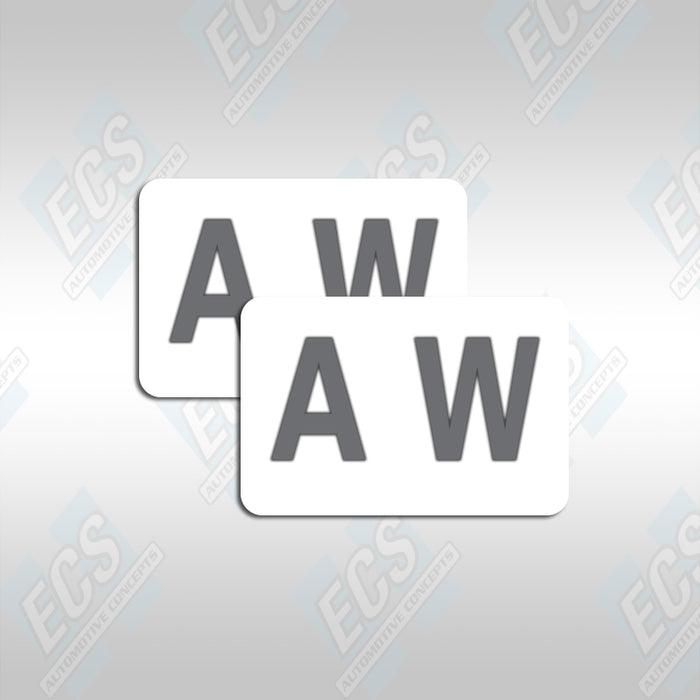 GM Rear Shock Identification Decal (Multiple Options!)
