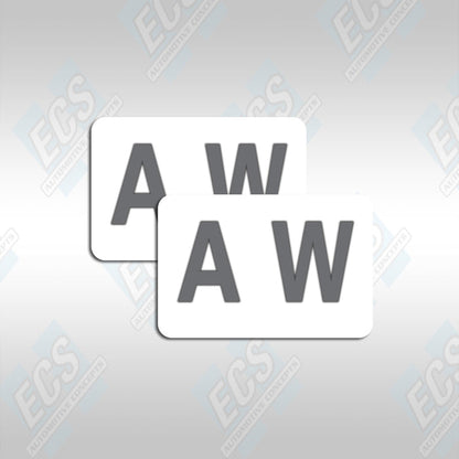 GM Rear Shock Identification Decal (Multiple Options!)