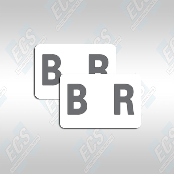 GM Rear Shock Identification Decal (Multiple Options!)