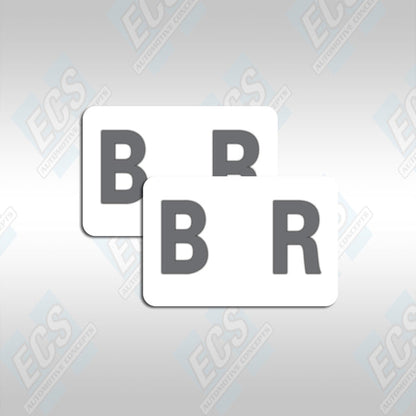 GM Rear Shock Identification Decal (Multiple Options!)