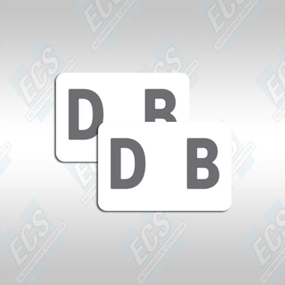 GM Rear Shock Identification Decal (Multiple Options!)