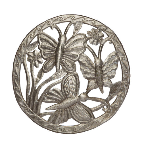 Haitian Steel Drum Art Butterfly Fancy