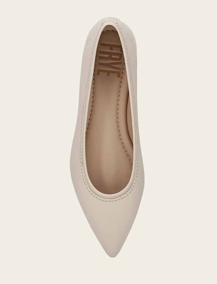 Heather Ballet - Ecru - Top Down