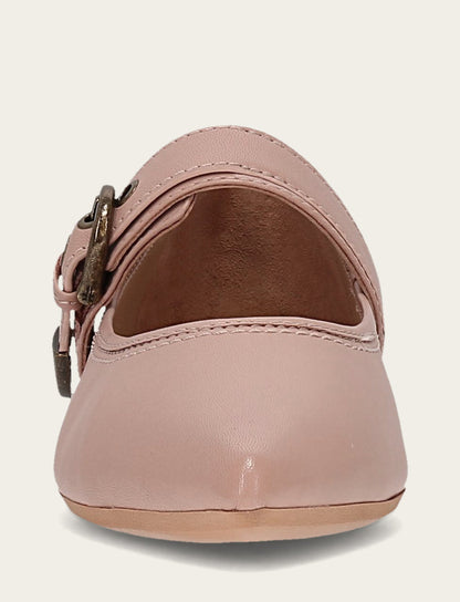 Heather Buckle Mary Jane - Rosa - Front
