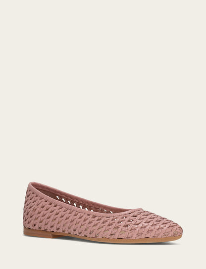 Heather Woven Ballet - Cameo Rose - Hero