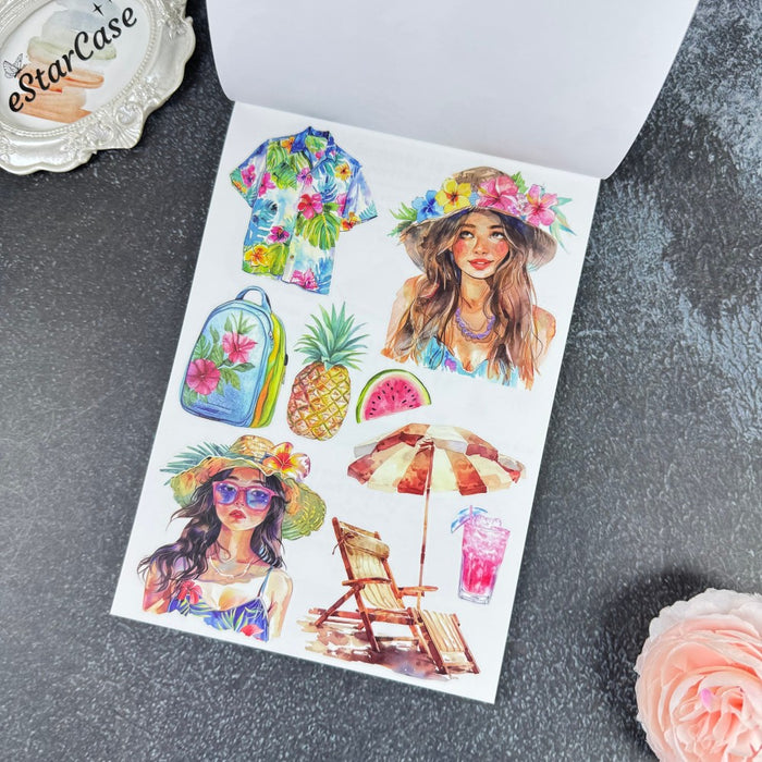 Hello Summer Sticker Book
