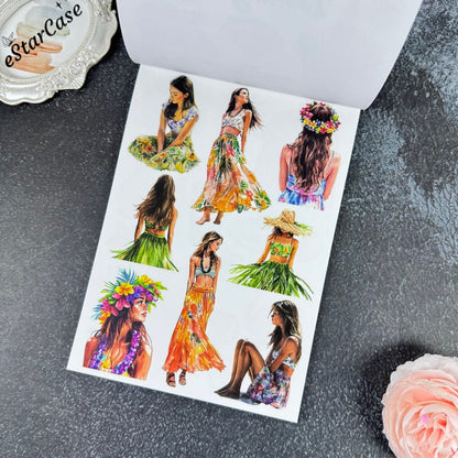Hello Summer Sticker Book
