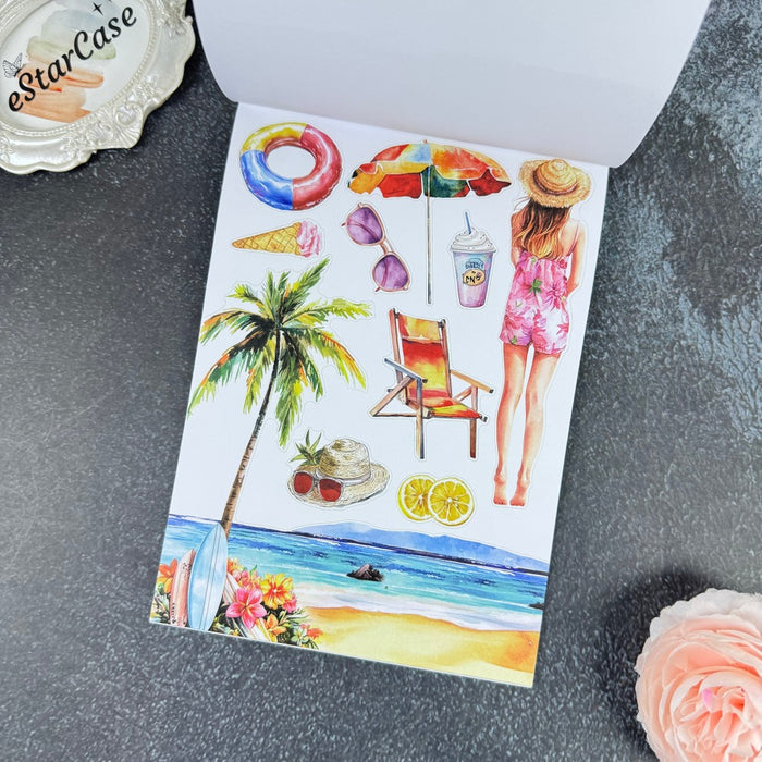 Hello Summer Sticker Book