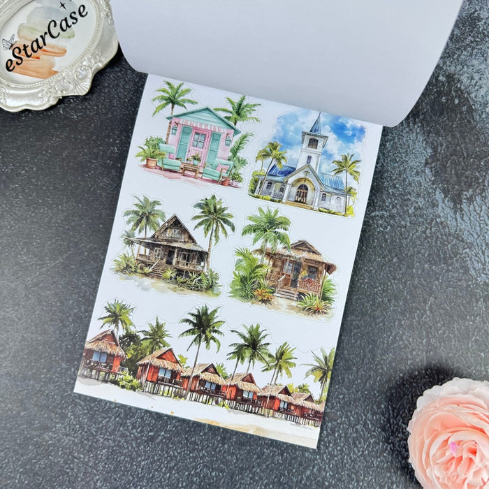 Hello Summer Sticker Book