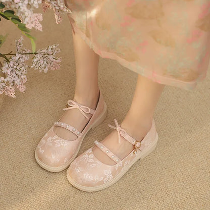 Chunky Heel Mary Jane Shoes