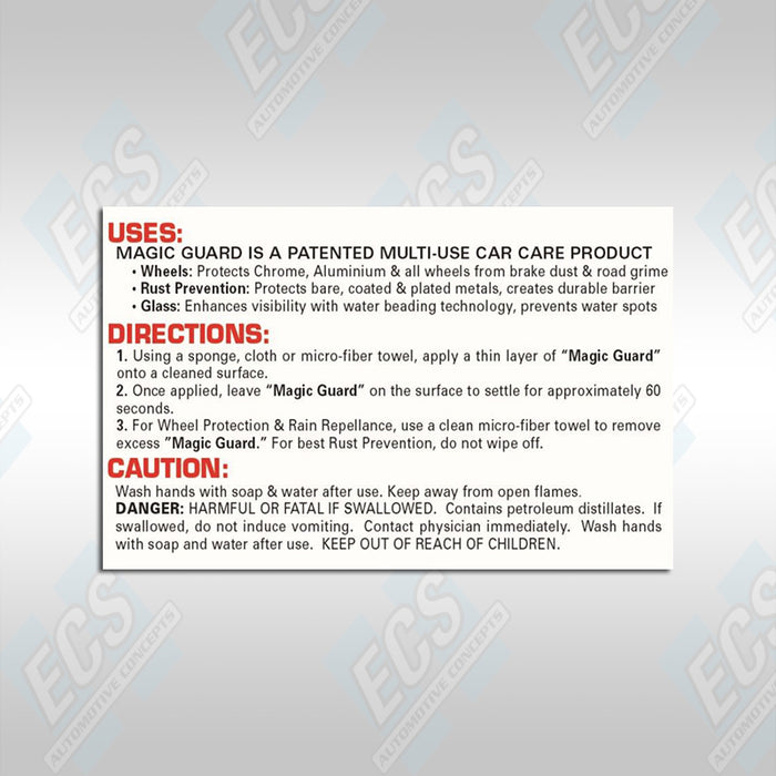 Magic Guard / Rust Prevention Magic (8 oz.) Bundle