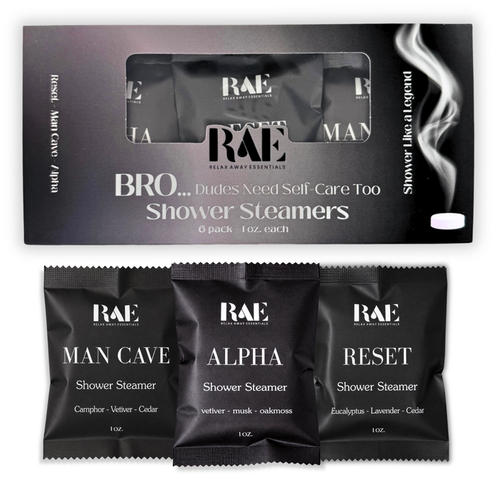 Men's Shower Steamers 6 Pack - Bro - Aromatherapy