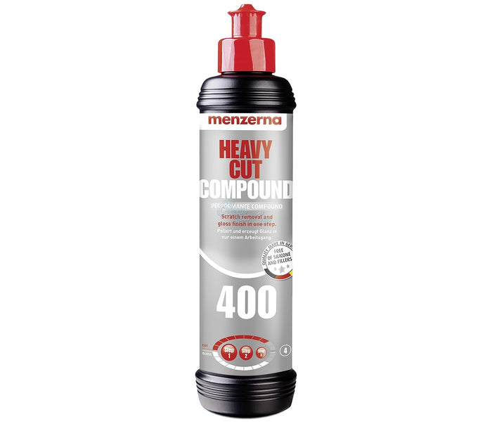 Menzerna Heavy Cut Compound 400 8 oz. - Detailing Connect