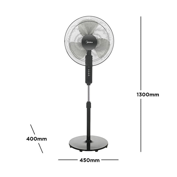 Midea 16" 2in1 Convertible Stand Fan