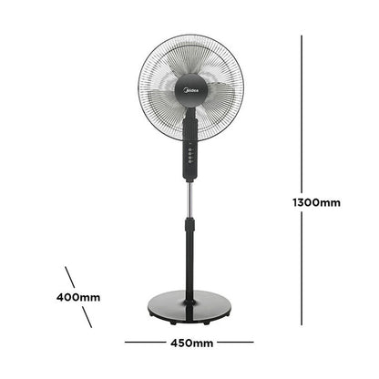 Midea 16" 2in1 Convertible Stand Fan