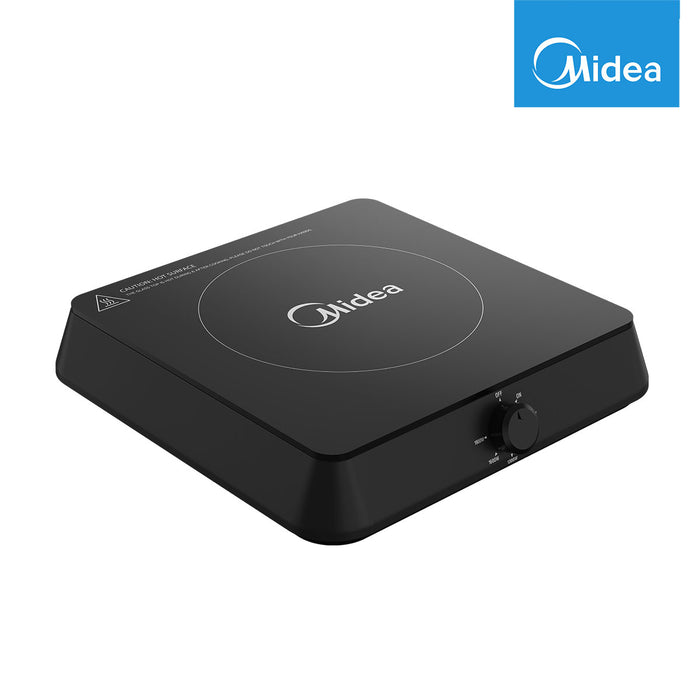Midea 1600W Induction Cooker (Black) with Free Pot