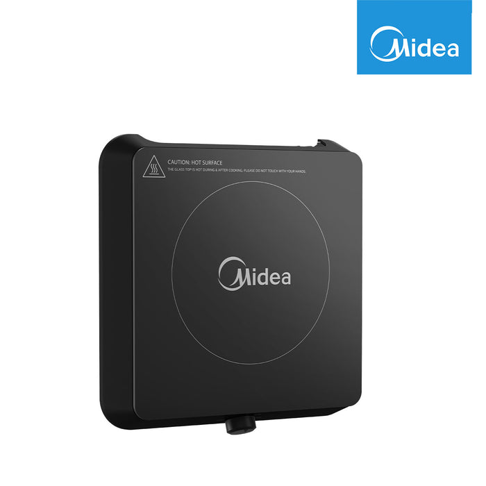Midea 1600W Induction Cooker (Black) with Free Pot