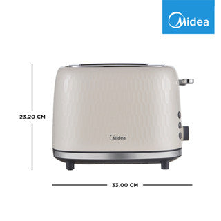 MIDEA 2-SLICE BREAD TOASTER
