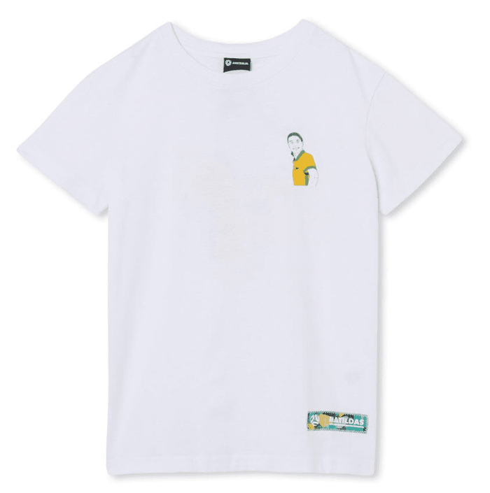Moments Tee Youth (9631446-02) Lifestyle Clothing Football Australia