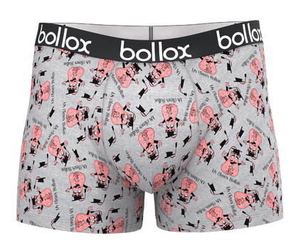 Mr Clever Bollox  - Men's Trunk - Bamboo & Cotton Blend (1Pack) bollox.