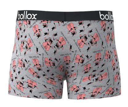 Mr Clever Bollox  - Men's Trunk - Bamboo & Cotton Blend (1Pack) bollox.