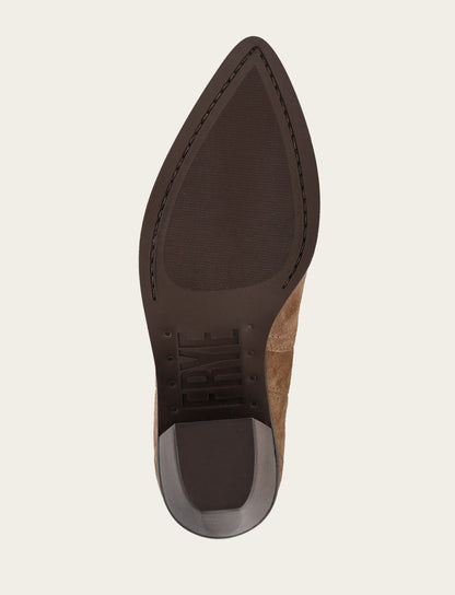 Sara Wingtip Stud - Almond - Sole