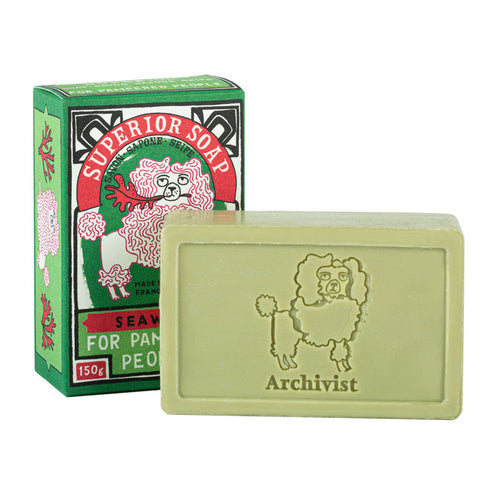 Seaweed Poodle Soap