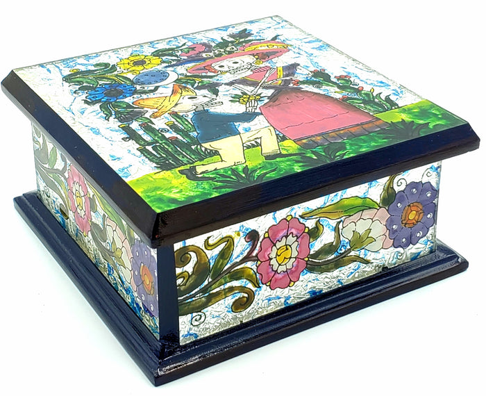Skeleton Proposal Reverse Painted Box