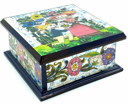 Skeleton Proposal Reverse Painted Box