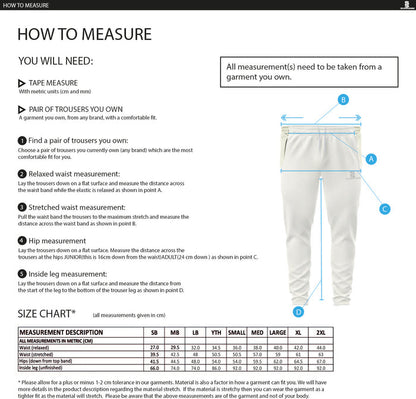 Surridge White Cricket Trousers